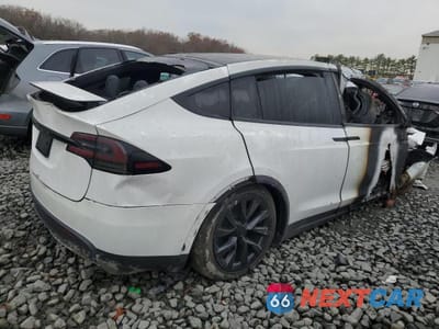 Trzecie zdjęcie samochodu z tyłu: 2023 TESLA MODEL X VIN:7SAXCAE58PF385595 - miniatura