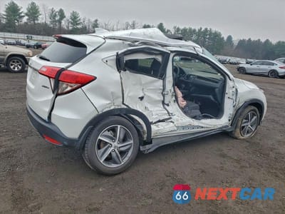 Trzecie zdjęcie samochodu z tyłu: 2021 HONDA HR-V EX VIN:3CZRU6H50MM732379 - miniatura