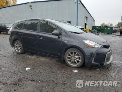 Czwarte zdjęcie samochodu z boku: 2017 TOYOTA PRIUS V VIN:JTDZN3EU1HJ071025 - miniatura
