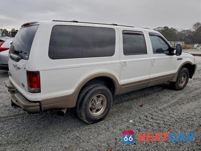 Trzecie zdjęcie samochodu z tyłu: 2003 FORD EXCURSION EDDIE BAUER VIN:1FMNU44F43EA92376 - miniatura