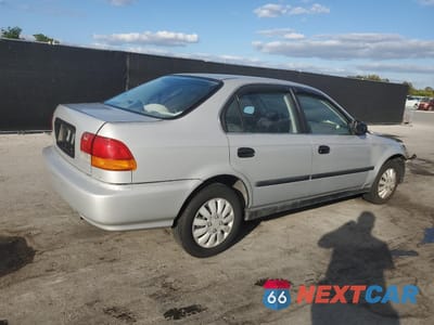 Trzecie zdjęcie samochodu z tyłu: 1996 HONDA CIVIC LX VIN:2HGEJ6679TH521892 - miniatura