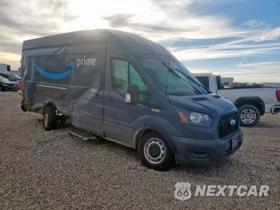 Czwarte zdjęcie samochodu z boku: 2021 FORD TRANSIT DELIVERY VAN VIN:1FTBR3X88MKA55804 - miniatura