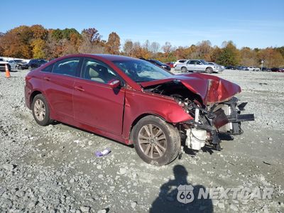 Czwarte zdjęcie samochodu z boku: 2014 HYUNDAI SONATA GLS VIN:5NPEB4AC2EH873534 - miniatura