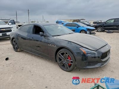Czwarte zdjęcie samochodu z boku: 2022 MASERATI QUATTROPORTE MODENA VIN:ZAM56YRM3NX400590 - miniatura