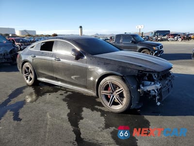 Czwarte zdjęcie samochodu z boku: 2020 MERCEDES-BENZ AMG GT 53 VIN:W1K7X6BB5LA016484 - miniatura