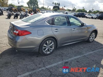 Trzecie zdjęcie samochodu z tyłu: 2012 INFINITI M35H VIN:JN1EY1AP9CM910343 - miniatura