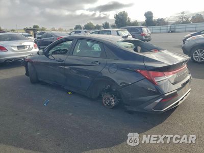 Drugie zdjęcie samochodu z przodu: 2024 HYUNDAI ELANTRA SEL VIN:KMHLM4DG3RU733452 - miniatura