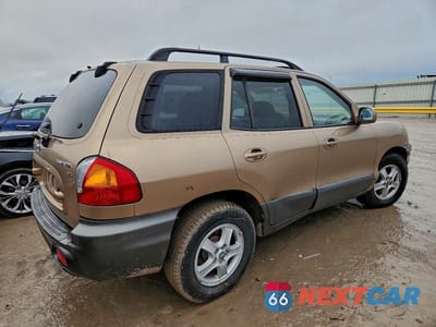 Trzecie zdjęcie samochodu z tyłu: 2004 HYUNDAI SANTA FE VIN:KM8SC13D84U570097 - miniatura