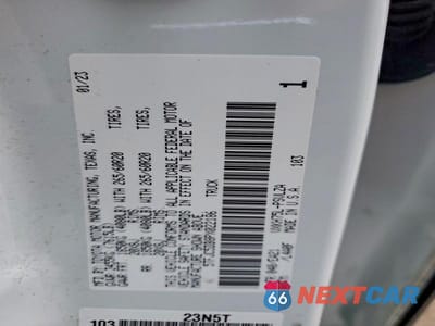 Zdjęcie 12 z 12 samochodu: 2023 TOYOTA TUNDRA CREWMAX LIMITED VIN:5TFJC5DB8PX022186 - miniatura