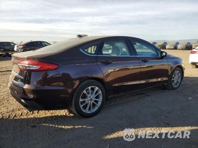 Trzecie zdjęcie samochodu z tyłu: 2019 FORD FUSION SE VIN:3FA6P0HD9KR178205 - miniatura