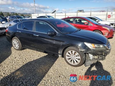 Czwarte zdjęcie samochodu z boku: 2014 HONDA ACCORD EXL VIN:1HGCR2F82EA212039 - miniatura