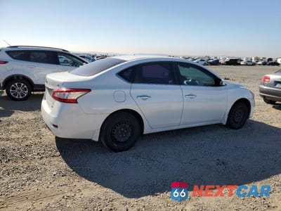 Trzecie zdjęcie samochodu z tyłu: 2014 NISSAN SENTRA S VIN:3N1AB7AP8EY259497 - miniatura