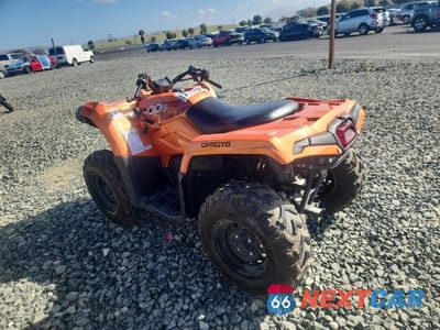 Trzecie zdjęcie samochodu z tyłu: 2020 CFMOTO CFORCE 400 ATV VIN:LCELDSZ27L6002539 - miniatura