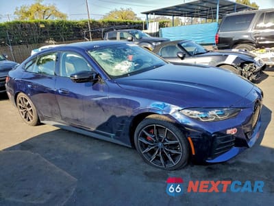 Czwarte zdjęcie samochodu z boku: 2024 BMW I4 M50 VIN:WBY33AW05RFR87642 - miniatura