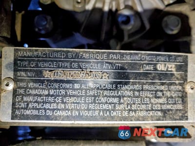 Zdjęcie 10 z 10 samochodu: 2023 CFMOTO CFORCE1000 VIN:LCELV1Z55N6004035 - miniatura
