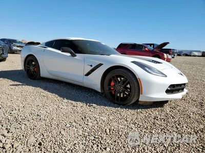 Czwarte zdjęcie samochodu z boku: 2017 CHEVROLET CORVETTE STINGRAY Z51 2LT VIN:1G1YK2D72H5117523 - miniatura