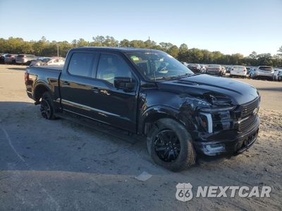 Czwarte zdjęcie samochodu z boku: 2024 FORD F150 PLATINUM VIN:1FTFW7L86RFA11601 - miniatura