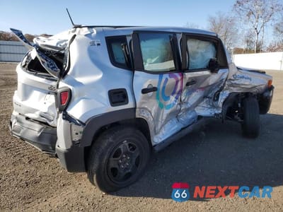Trzecie zdjęcie samochodu z tyłu: 2021 JEEP RENEGADE SPORT VIN:ZACNJDABXMPN36882 - miniatura
