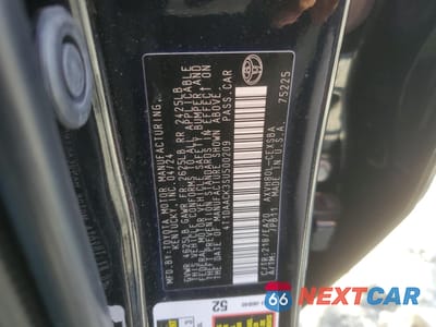 Zdjęcie 13 z 13 samochodu: 2025 TOYOTA CAMRY XSE VIN:4T1DAACK3SU500209 - miniatura