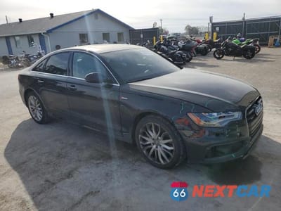 Czwarte zdjęcie samochodu z boku: 2014 AUDI A6 PRESTIGE VIN:WAUHGAFC5EN047375 - miniatura