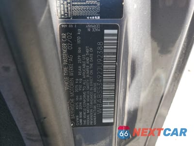 Zdjęcie 12 z 12 samochodu: 2002 BMW 330 CI VIN:WBABS53492JU92388 - miniatura