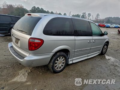 Trzecie zdjęcie samochodu z tyłu: 2002 CHRYSLER TOWN & COUNTRY LXI VIN:2C4GP54L12R550991 - miniatura