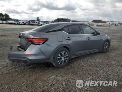 Trzecie zdjęcie samochodu z tyłu: 2020 NISSAN SENTRA S VIN:3N1AB8BV4LY206182 - miniatura