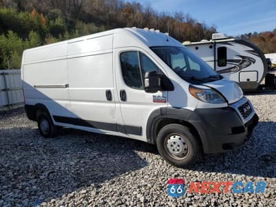 Czwarte zdjęcie samochodu z boku: 2021 RAM PROMASTER 2500 DELIVERY VAN VIN:3C6LRVDG4ME512355 - miniatura