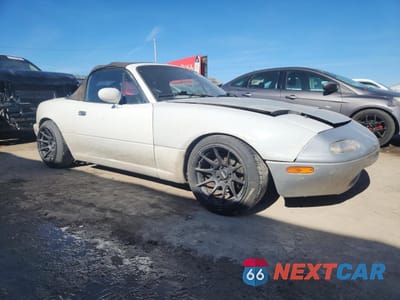 Czwarte zdjęcie samochodu z boku: 1992 MAZDA MX-5 MIATA VIN:JM1NA3511N0323874 - miniatura