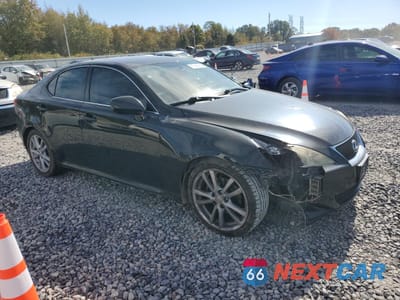 Czwarte zdjęcie samochodu z boku: 2007 LEXUS IS VIN:JTHBK262972043997 - miniatura