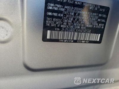 Zdjęcie 13 z 15 samochodu: 2017 SUBARU FORESTER 2.5I VIN:JF2SJABCXHH494594 - miniatura