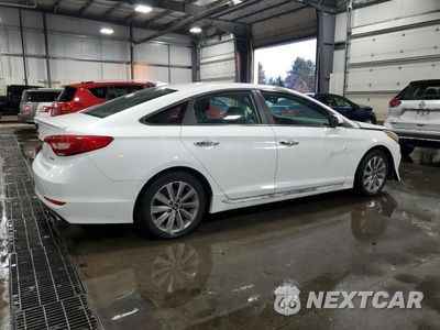 Trzecie zdjęcie samochodu z tyłu: 2017 HYUNDAI SONATA SPORT VIN:5NPE34AF1HH594510 - miniatura