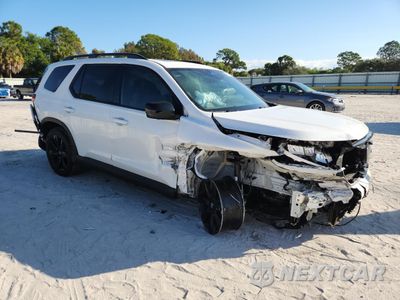Czwarte zdjęcie samochodu z boku: 2025 HONDA PILOT BLACK VIN:5FNYG1H99SB125090 - miniatura