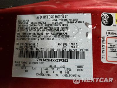 Zdjęcie 13 z 15 samochodu: 2005 FORD MUSTANG GT VIN:1ZVFT82H455239383 - miniatura