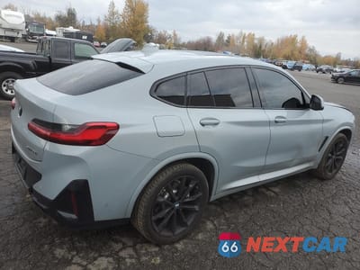 Trzecie zdjęcie samochodu z tyłu: 2025 BMW X4 XDRIVE30I VIN:5UX33DT05S9Y39503 - miniatura