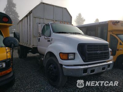 2002 FORD F650 SUPER DUTY CHIPPER TRUCK 3FDNF65Y22MA18498 - główne zdjęcie licytacji z USA - miniatura