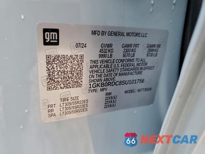 Zdjęcie 14 z 14 samochodu: 2025 GMC HUMMER SUV 3X VIN:1GKB0RDC8SU101756 - miniatura