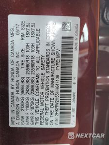 Zdjęcie 13 z 14 samochodu: 2017 HONDA CR-V EX VIN:2HKRW2H55HH647106 - miniatura