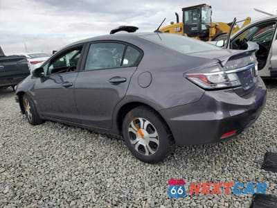 Drugie zdjęcie samochodu z przodu: 2015 HONDA CIVIC HYBRID VIN:19XFB4F2XFE000219 - miniatura