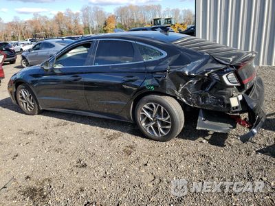 Drugie zdjęcie samochodu z przodu: 2021 HYUNDAI SONATA SEL VIN:5NPEL4JA3MH088675 - miniatura