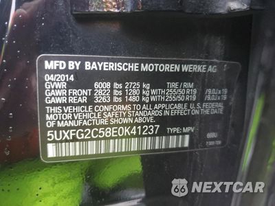 Zdjęcie 13 z 13 samochodu: 2014 BMW X6 XDRIVE35I VIN:5UXFG2C58E0K41237 - miniatura