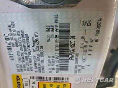 Zdjęcie 13 z 16 samochodu: 2017 FORD FUSION TITANIUM VIN:3FA6P0K97HR220190 - miniatura