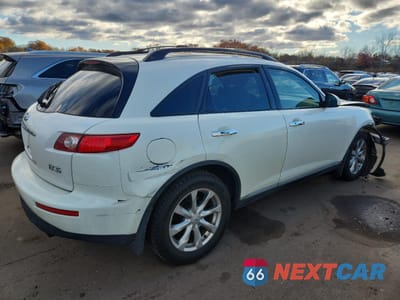Trzecie zdjęcie samochodu z tyłu: 2008 INFINITI FX35 VIN:JNRAS08WX8X208879 - miniatura