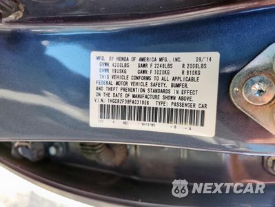 Zdjęcie 12 z 14 samochodu: 2015 HONDA ACCORD LX VIN:1HGCR2F38FA031906 - miniatura