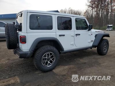 Trzecie zdjęcie samochodu z tyłu: 2025 JEEP WRANGLER RUBICON VIN:1C4PJXFN8SW531504 - miniatura