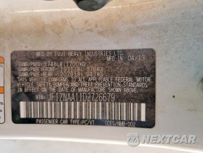 Zdjęcie 12 z 12 samochodu: 2013 TOYOTA SCION FR-S VIN:JF1ZNAA11D2726679 - miniatura