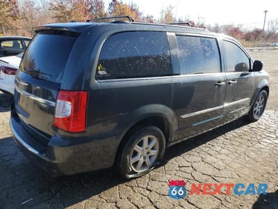 Trzecie zdjęcie samochodu z tyłu: 2011 CHRYSLER TOWN & COUNTRY TOURING VIN:2A4RR5DG9BR612542 - miniatura