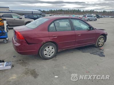 Trzecie zdjęcie samochodu z tyłu: 2003 HONDA CIVIC LX VIN:2HGES16543H541563 - miniatura