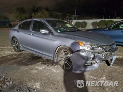 Czwarte zdjęcie samochodu z boku: 2017 HONDA ACCORD SPORT SPECIAL EDITION VIN:1HGCR2F13HA130263 - miniatura