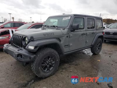 2021 JEEP WRANGLER UNLIMITED SPORT 1C4HJXDN4MW791621 - główne zdjęcie licytacji z USA - miniatura